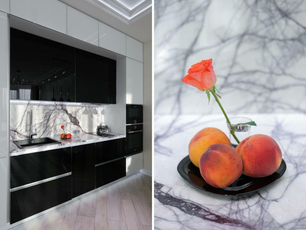Black&White Apartment In Smart Plaza Kiev Exterior foto